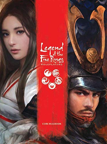 Fantasy Flight Games FFGL5R02 Legend of The Five Rings RPG Core - Cuaderno de Reglas, Multicolor