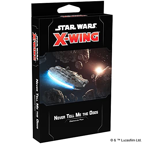 Fantasy Flight Games FFGSWZ64 Star Wars X-Wing 2nd Edition: Never Tell Me The Odds Obstacles Pack, Multicolor