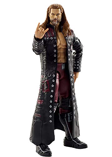 Figura de acción WWE Ultimate Edition, 15,24 cm, con cabeza extra, manos intercambiables, brazos intercambiables y chaqueta de retorno Royal Rumble para edades de 8 años y más