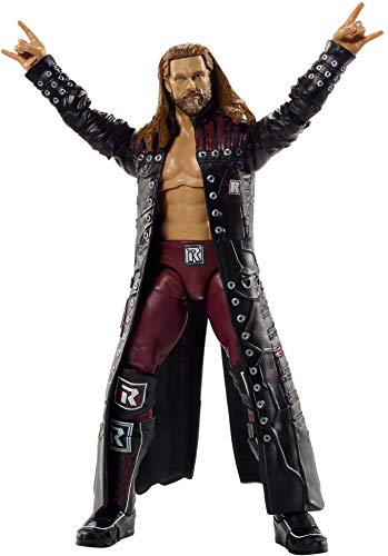 Figura de acción WWE Ultimate Edition, 15,24 cm, con cabeza extra, manos intercambiables, brazos intercambiables y chaqueta de retorno Royal Rumble para edades de 8 años y más