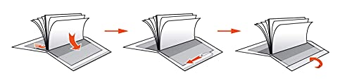 Forro de Libros Autoadhesivo, Ajustable y Transparente - Pack de 10 Forros 28,5x55 cm