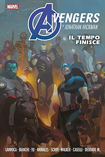 Fumetto Marvel Omnibus - Los Vengadores de Jonathan Hickman Vol. 2 – El Tempo acaba – Panini Comics – Italiano