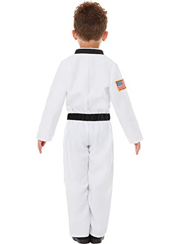 Funidelia | Disfraz de Astronauta para niño y niña Talla 5-6 años ▶ Hombre del Espacio, Espacio, Luna, Profesiones - Color: Blanco - Divertidos Disfraces y complementos