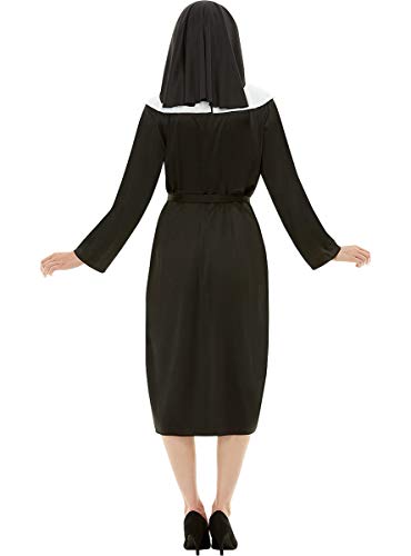 Funidelia | Disfraz de Monja para Mujer Talla L ▶ Religioso, Nun, Sister Act, Profesiones - Color: Negro - Divertidos Disfraces y complementos para Carnaval y Halloween