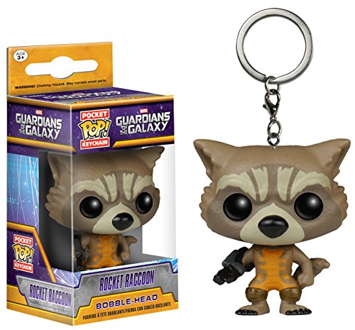 Funko 6731 Guardians O/T Galaxy 6731 Pocket POP Marvel Rocket Raccoon Keychain