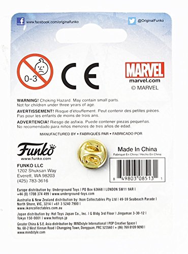 Funko - Pins Marvel - Civil War - Black Panther Pop 3cm - 0849803085131