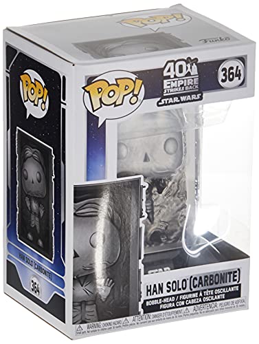 Funko- Pop Star Wars-Han in Carbonite Figura Coleccionable, Multicolor (48328)