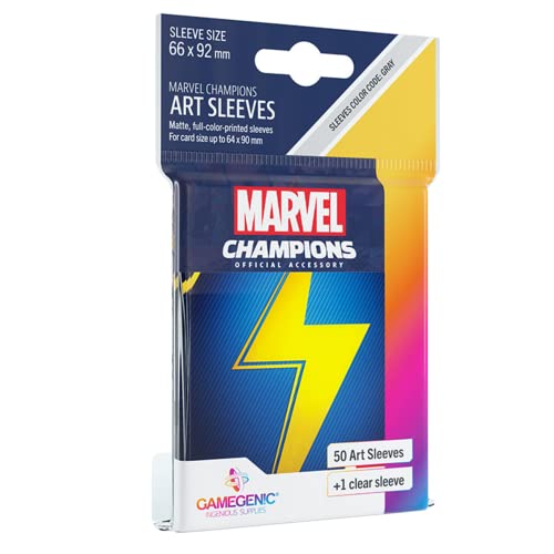 Gamegenic Marvel Champions Sleeves Ms. Marvel (GGS15009ML)
