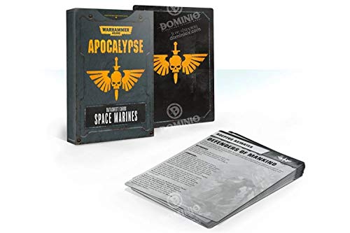 Games Workshop Apocalypse Datasheet Cards: Space Marines (Eng)