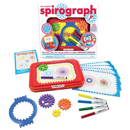 giochi preziosi s.p.a.- The Original Spirograph Junior, Multicolor (Flair Leisure Products CLG05000)
