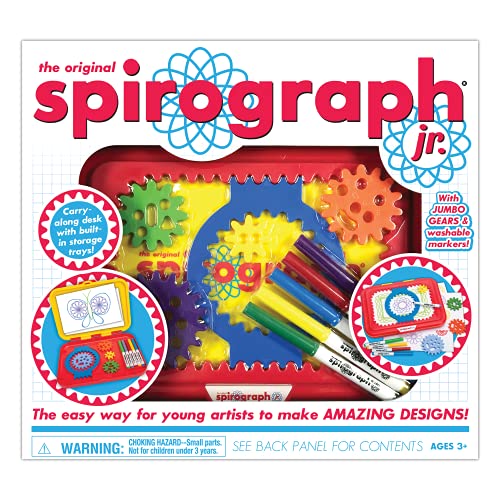giochi preziosi s.p.a.- The Original Spirograph Junior, Multicolor (Flair Leisure Products CLG05000)