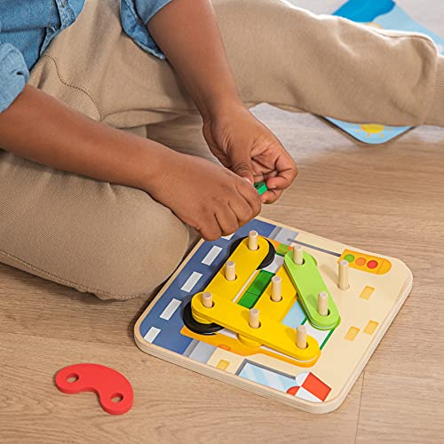 Goula - Colors & shapes - Juguete preescolar educativo para aprender las distintas formas, colores, números y letras para niños a partir de 3 años