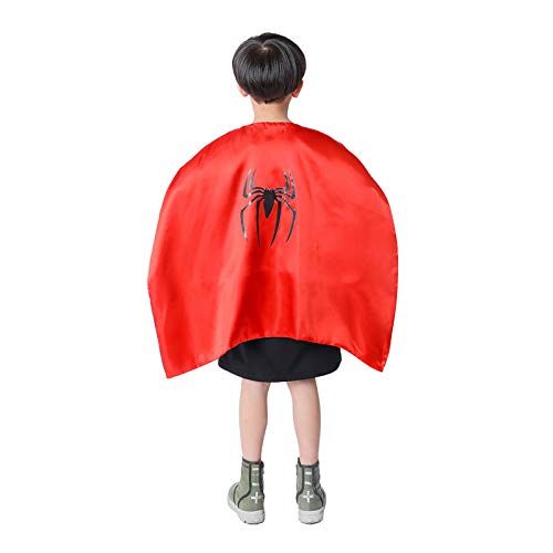 GREAHWD Capas superheroes niños, disfraz superheroe regalo niño 3-9 años superheroes juguetes