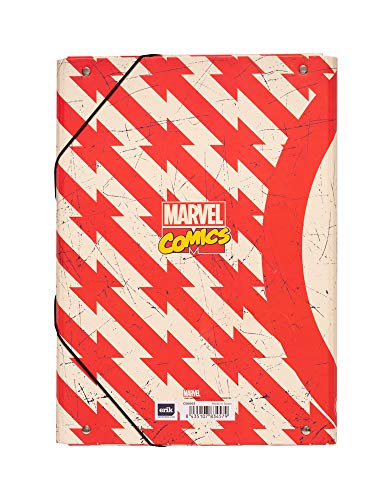 Grupo Erik - Carpeta Solapas Marvel Escudo Capitán América