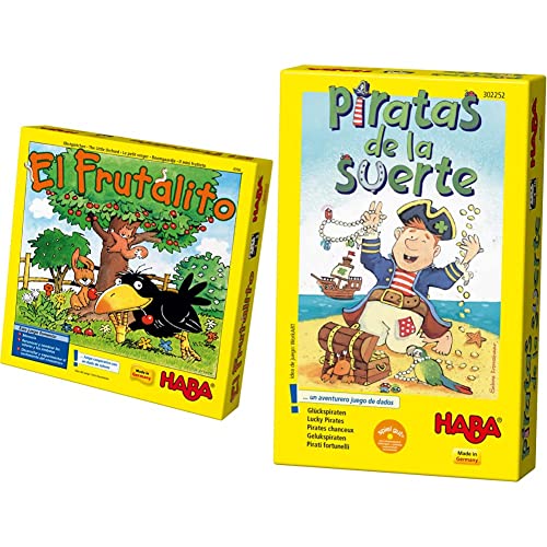 Haba Juego Frutalito-ESP (4996) + Piratas de la Suerte ESP (302252)