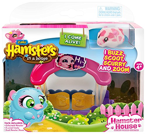 Hamster in a House Small House - vehículos de juguete (Multi, Chica, Batería, Interior, Window box) , color/modelo surtido