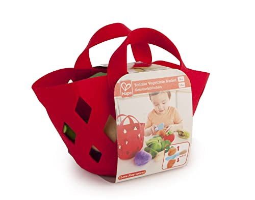 Hape- Vegetable Basket-Soft Food Accessories-Suitable for Months and up Cesta para Verduras – Accesorios para Alimentos Suaves – Apto para niños de 18 Meses en adelante (E3167)