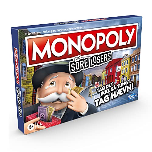 Hasbro Gaming - Monopoly Sore Losers Edition (danés) (E9972)