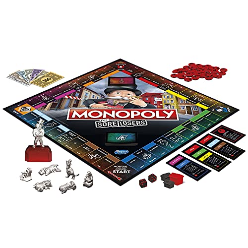 Hasbro Gaming - Monopoly Sore Losers Edition (danés) (E9972)