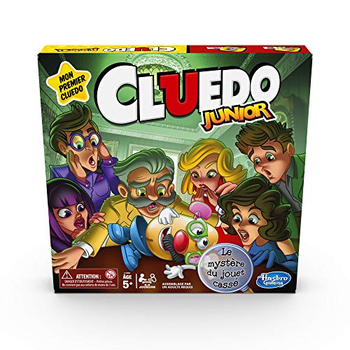 Hasbro Jeu Cluedo Junior : Le Mystère du jouet cassé