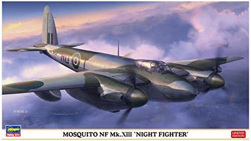 Hasegawa ha2198 1: 72 Escala Mosquito MK. XIII Noche Luchador plástico Modelo