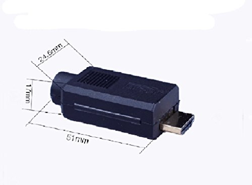 HDMI Adapter signalisiert Terminal-Breakout-Plastikabdeckung DIY