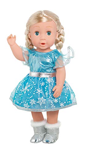 Heless 2720 - Vestido de muñeca, princesa de hielo, talla 35 - 45 cm