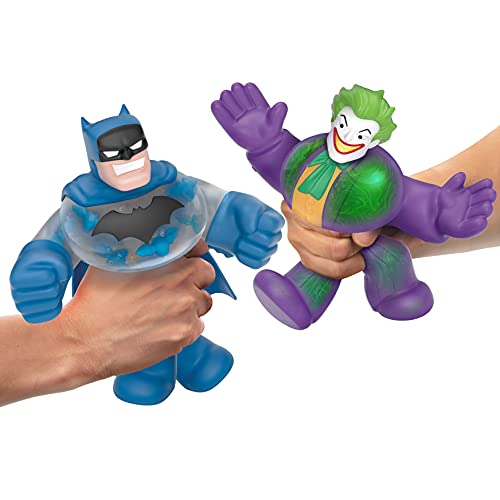 Heroes of Goo Jit Zu Duel Batman vs Joker 41184 - Paquete de Dos Figuras Flexibles, pegajosas y elásticas, Negro y Multicolor