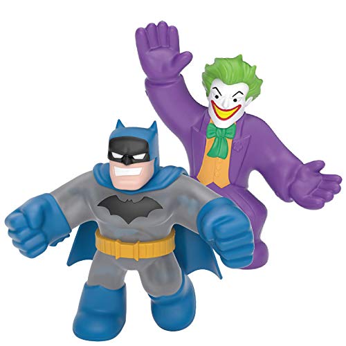 Heroes of Goo Jit Zu Duel Batman vs Joker 41184 - Paquete de Dos Figuras Flexibles, pegajosas y elásticas, Negro y Multicolor