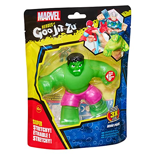 Heroes of Goo Jit Zu - Estuche de héroes Marvel-Hulk Rayos Gamma, 41265