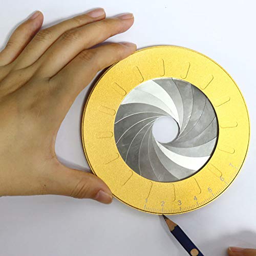 Herramienta de creación de dibujo de círculo de acero, fabricante de dibujo de círculo, brújula de dibujo de círculo, regla de medición de 360 grados, herramienta de dibujo de círculo de modelo.