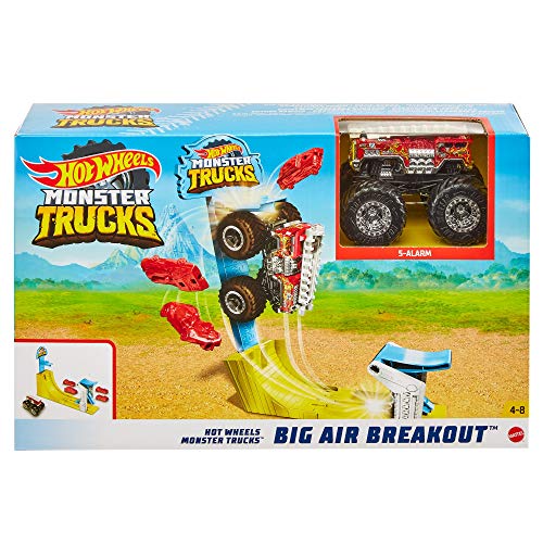 Hot Wheels Monster Trucks Big Air Breakout Play Set