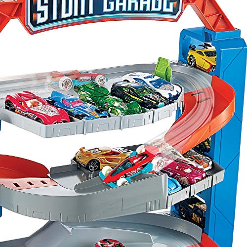 Hot Wheels - Stunt Garage, Play Set  (Mattel GNL70) , color/modelo surtido