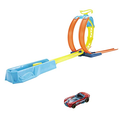 Hot Wheels Track Builder accesorios para pistas de coches looping (Mattel HDX77)