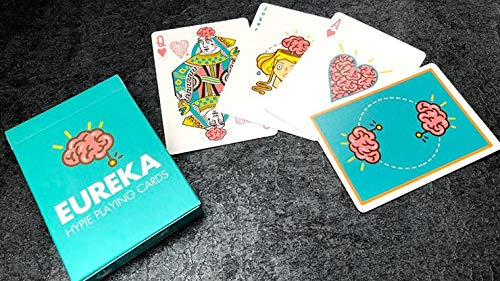 Hypie Eureka - Cartas de juego de curiosidad | Cool Collectable Poker Deck | Cartas para magos y trucos de magia