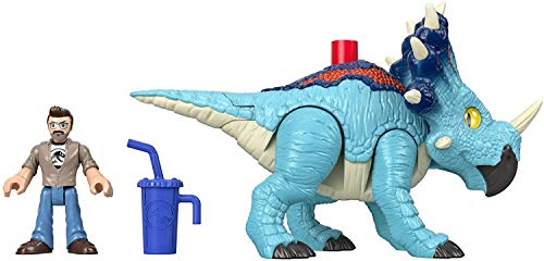 Imaginext- Jurassic World Dinosaurio de Juguete niñas +3 años (Mattel GMR17)