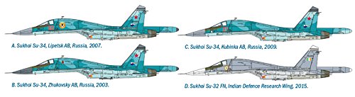 Italeri 1379 1:72 SUKHOI SU-34 Fullback