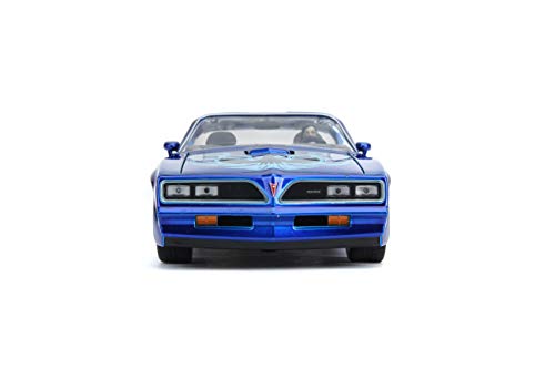 Jada 31118 Hollywood Rides 1:24 Henry Bower's Pontiac Firebird and Pennywise Figura, Azul