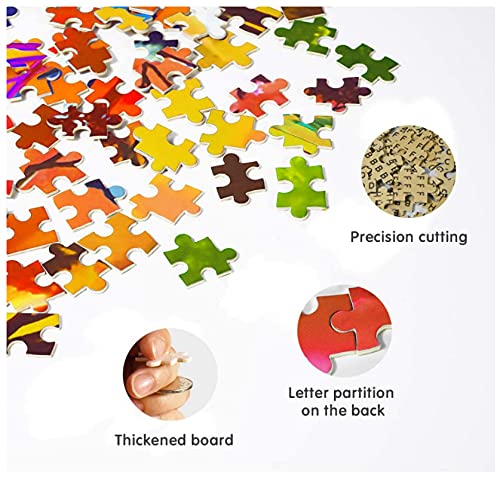 JCYMC Jordan Classic Dunk Action Poster Jigsaw Puzzle 1000 Piezas Puzzle De Madera Juego Educativo para Niños Adultos Juguete De Descompresión Familiar Regalo Yt322Zu