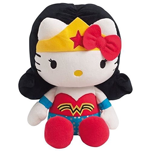 Jemini DC Comics Hello Kitty muñeco de Peluche Pluch Figuras Figura Wonderwoman 27 cm
