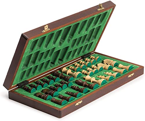 Jowisz Decorative Folding Chess Set by Wegiel