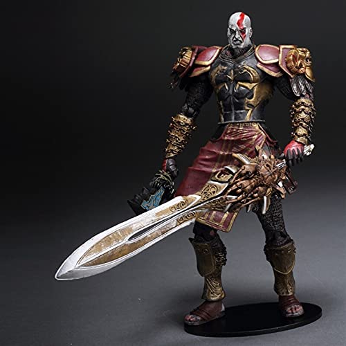 JSJJAWS Figura De Acción Kratos en Ares Armor W Blades Figura de acción Muñeca de Juguete con Caja 18cm 3 Pedidos (Color : Kratos)