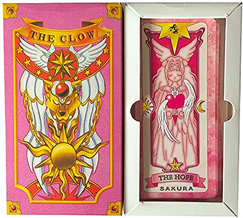 Juego de 59 tarjetas Captor Sakura Clow Cards KINOMOTO SAKURA Juego de libro mágico/juego completo de regalo clásico/cumpleaños, regalo de niña (estilo 3)