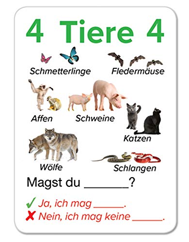 Juegos de cartas AGO Auf Deutsch: Juegos educativos para aprender aleman. 54 flash cards en aleman para principiantes. ¡Un juego de cartas mucho más divertido que un curso de aleman convencional!