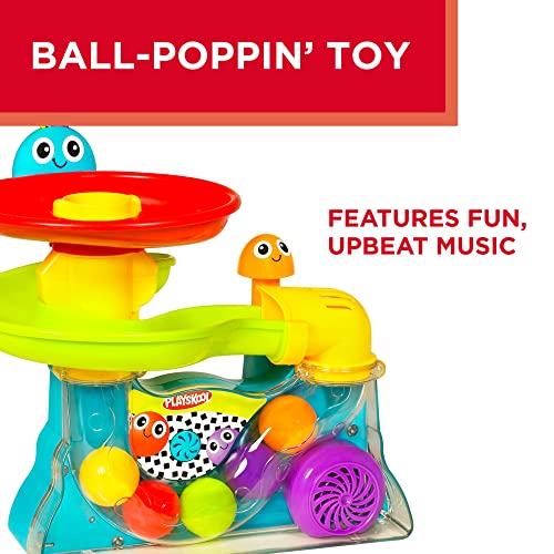 Juguete Busy Ball Popper de Playskool a partir de 9 meses con 5 bolas (Exclusivo de Amazon)