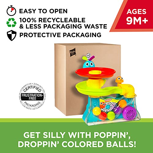 Juguete Busy Ball Popper de Playskool a partir de 9 meses con 5 bolas (Exclusivo de Amazon)