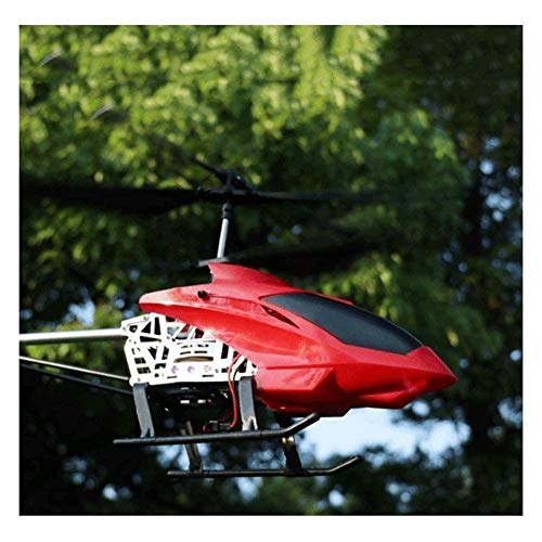 Kikioo Los 85CM gigante grande al aire libre helicóptero RC de carga eléctrico teledirigido de radio de 3.5 canales helicóptero Boy Toy girocompás del metal de luz LED de aviones zángano adultos princ