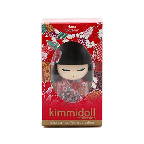 Kimmidoll - Llavero Kokeshi 5 cm Hana – Blossom versión inglesa