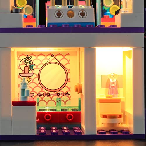 Kit de iluminación LED para Heartlake City Shopping Mall - Compatible con los modelos de bloques de construcción Lego 41450 no incluyen el juego Lego