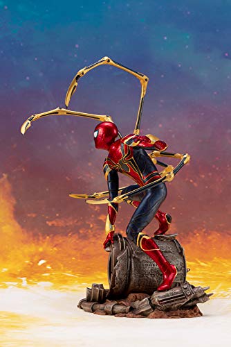 Kotobukiya Estatua Iron Spiderman 28 cm. Vengadores: Infinity War. ARTFX+. Escala 1:10